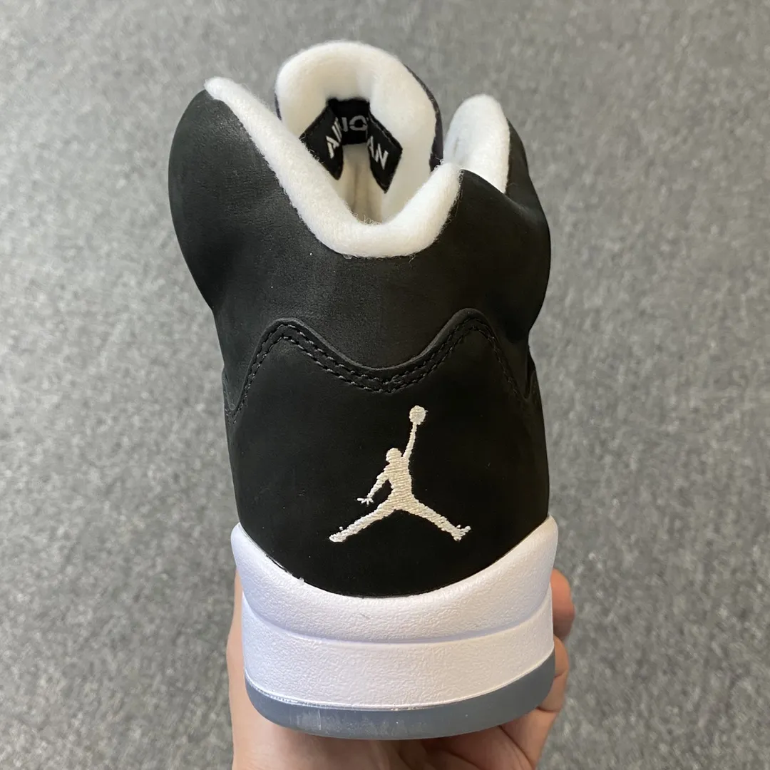 YASSW | Air Jordan Retro 5 'Moonlight' Black/Gray Replica Review