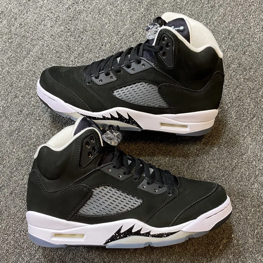 YASSW | Air Jordan Retro 5 'Moonlight' Black/Gray Replica Review