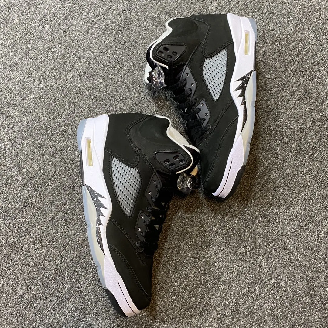 YASSW | Air Jordan Retro 5 'Moonlight' Black/Gray Replica Review