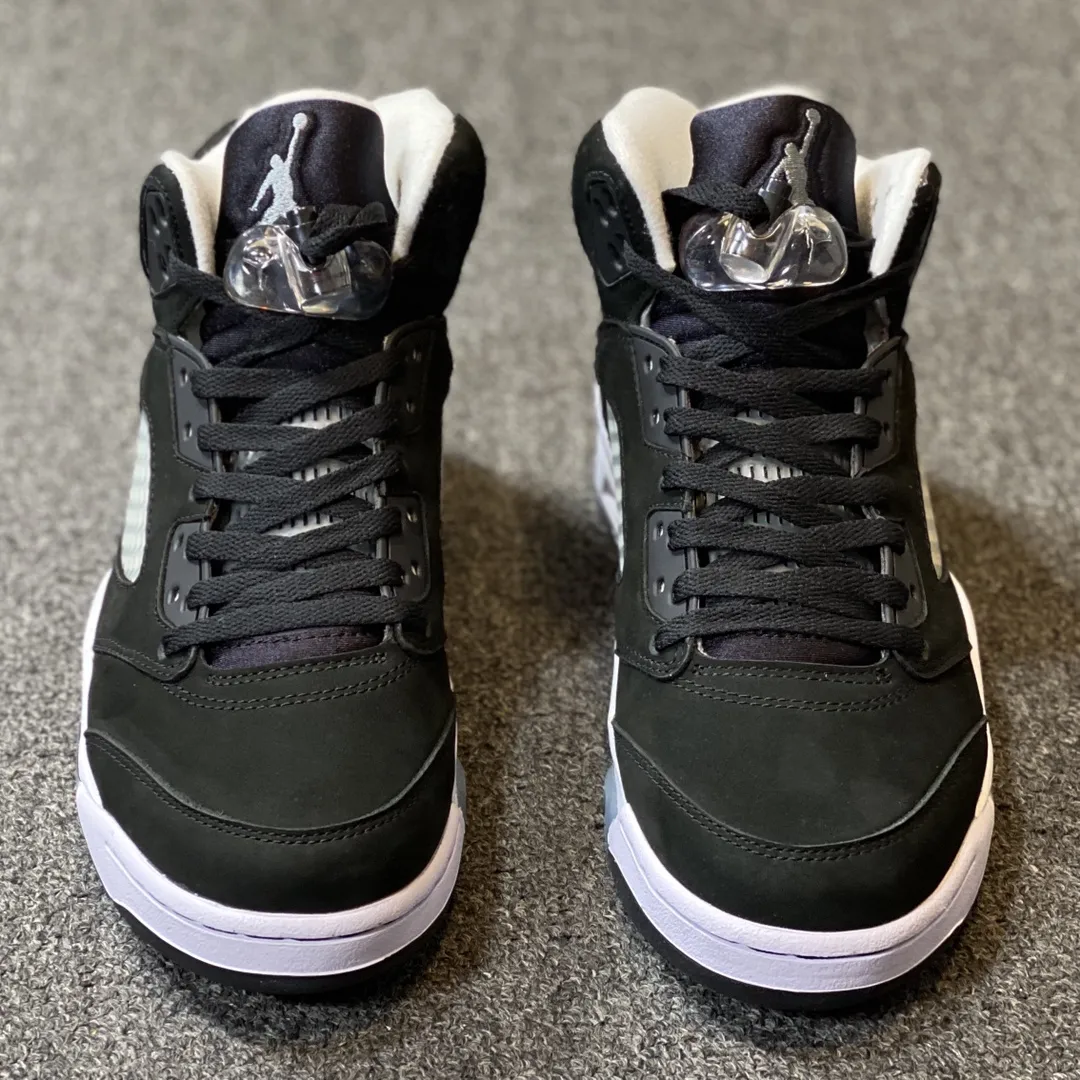 YASSW | Air Jordan Retro 5 'Moonlight' Black/Gray Replica Review