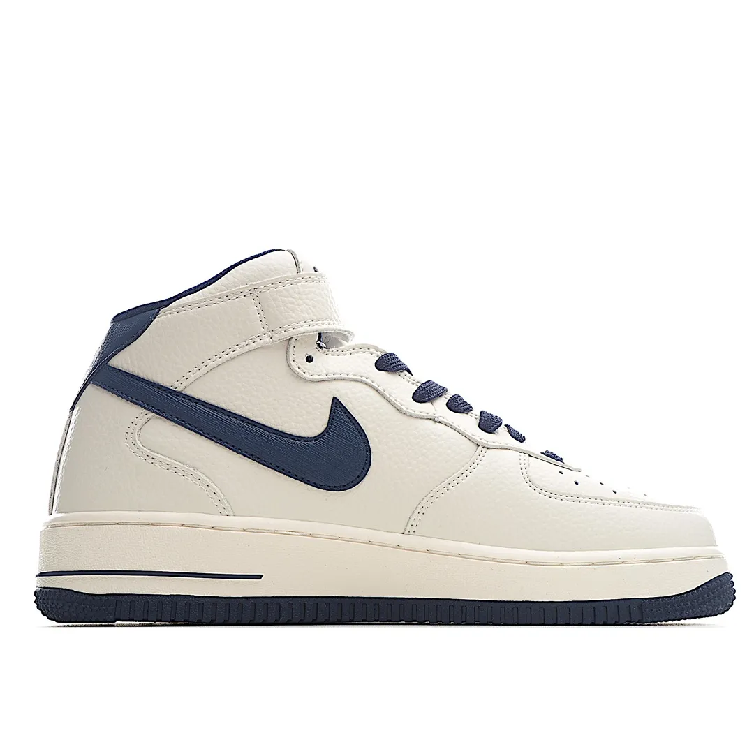 YASSW | The Ultimate Guide to Nike Air Force 1 07 Mid Beige Dark Blue Replicas