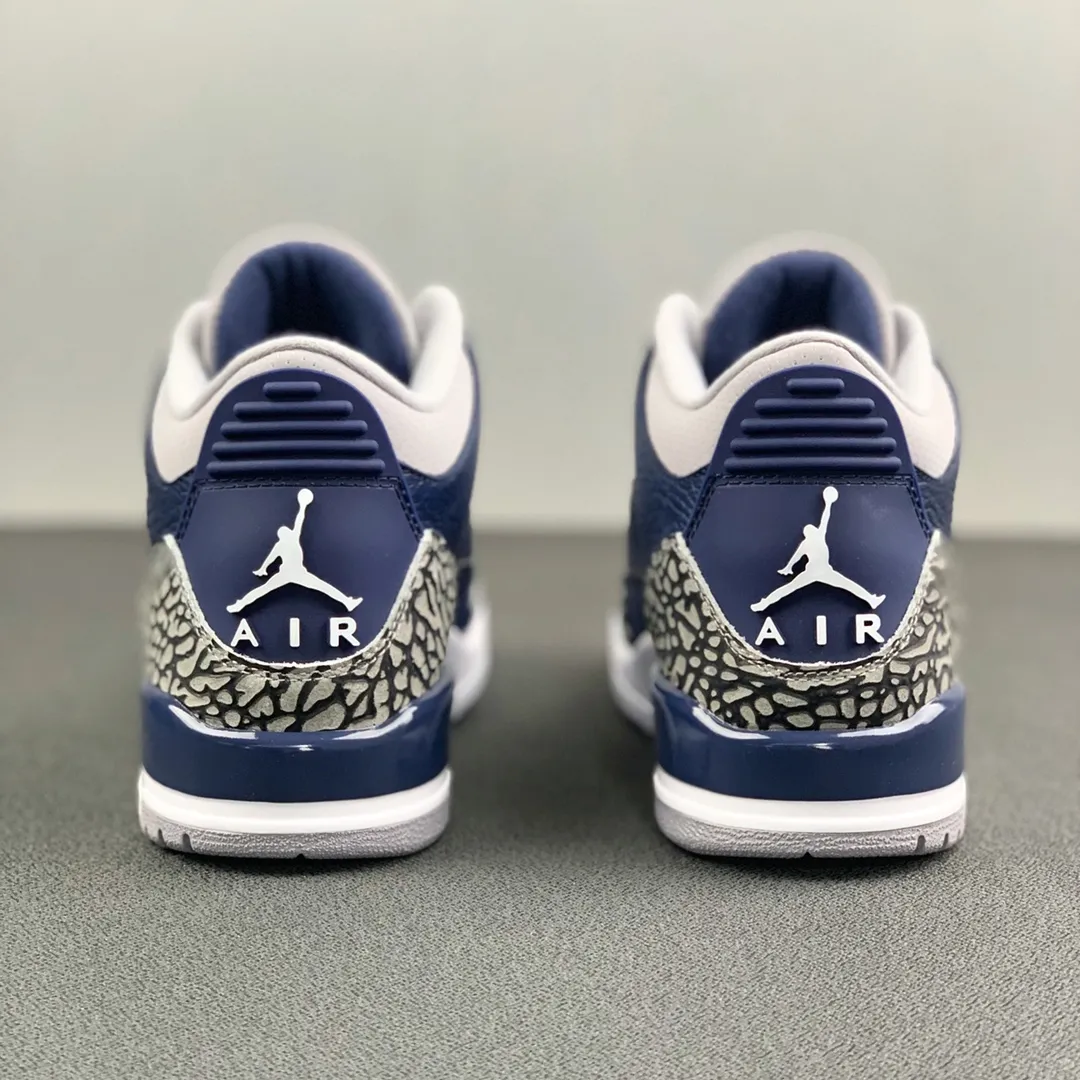 YASSW | Air Jordan 3 Retro 'Georgetown' Replica - Blue/Gray Review