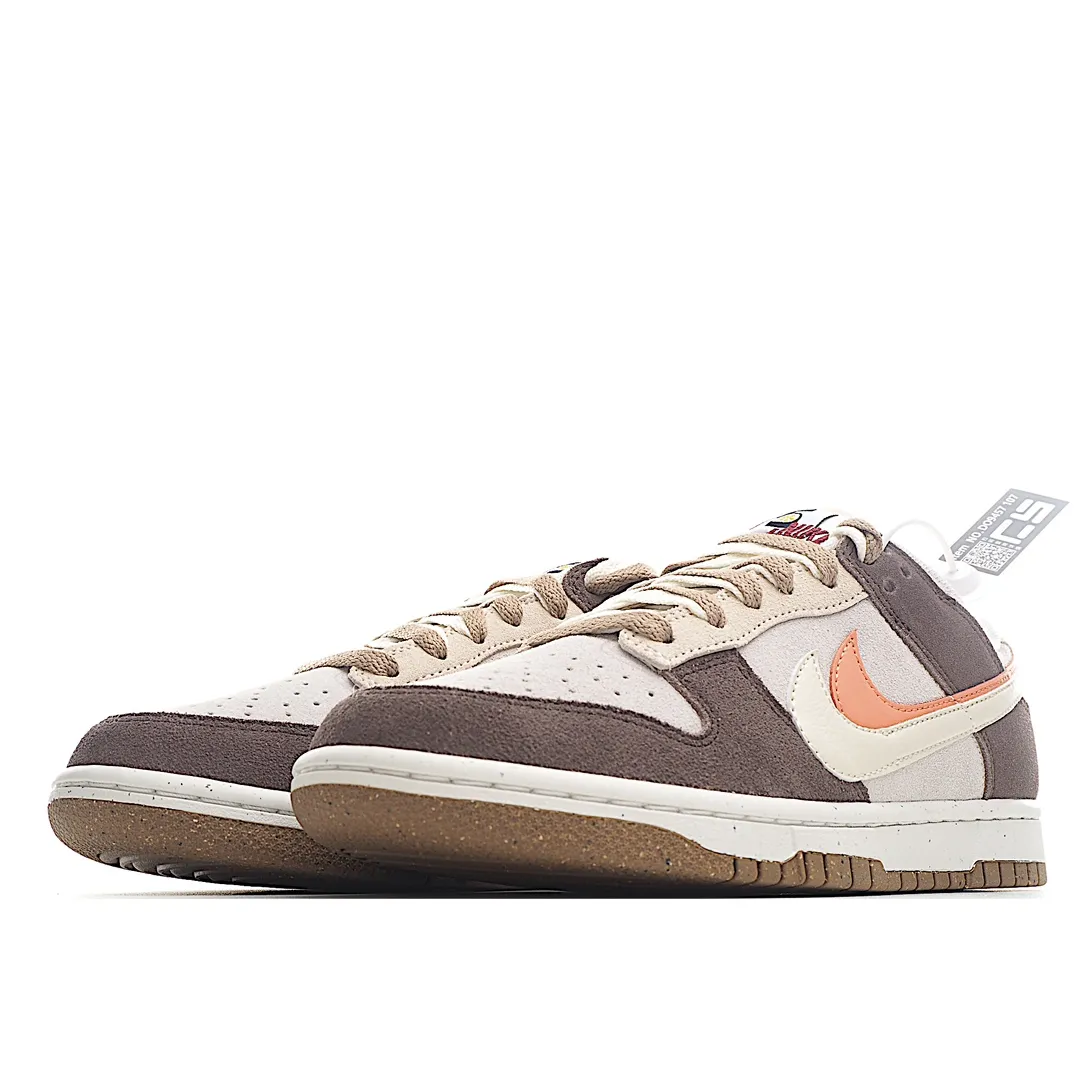 YASSW | Nike Dunk Mid Coconut Milk Plum Orange (Replica)