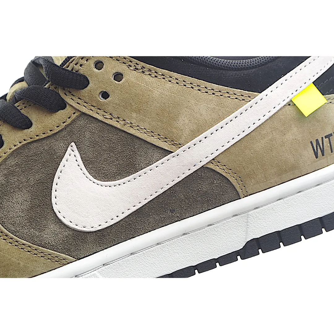 YASSW | Exploring the World of Replica Nike Sneakers: WTVUA x Nike SB Dunk Low Army Green Black White and More