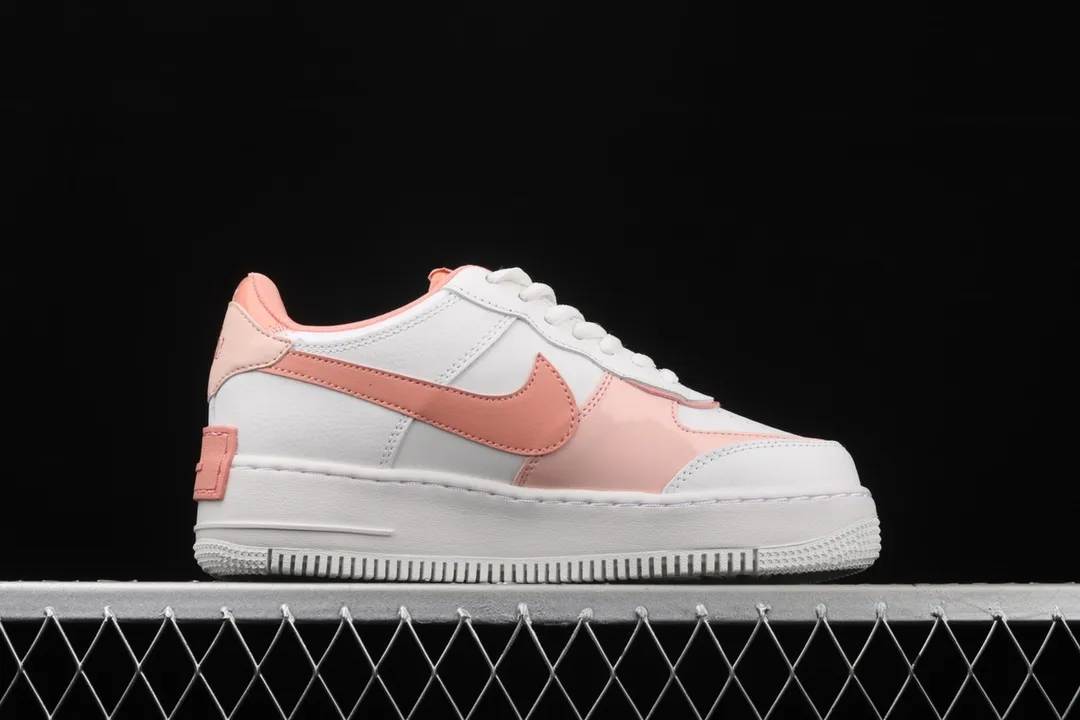 YASSW | Nike WMNS Air Force 1 Shadow SE - Summit White / Pink Quartz / Washed Coral Replica