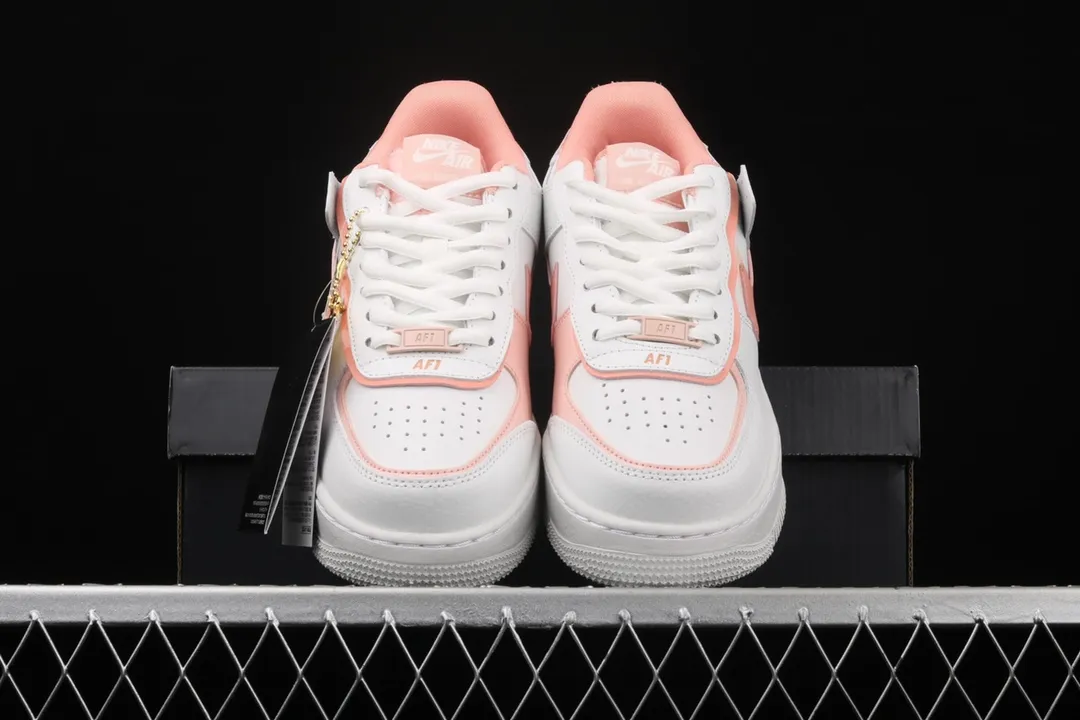 YASSW | Nike WMNS Air Force 1 Shadow SE - Summit White / Pink Quartz / Washed Coral Replica