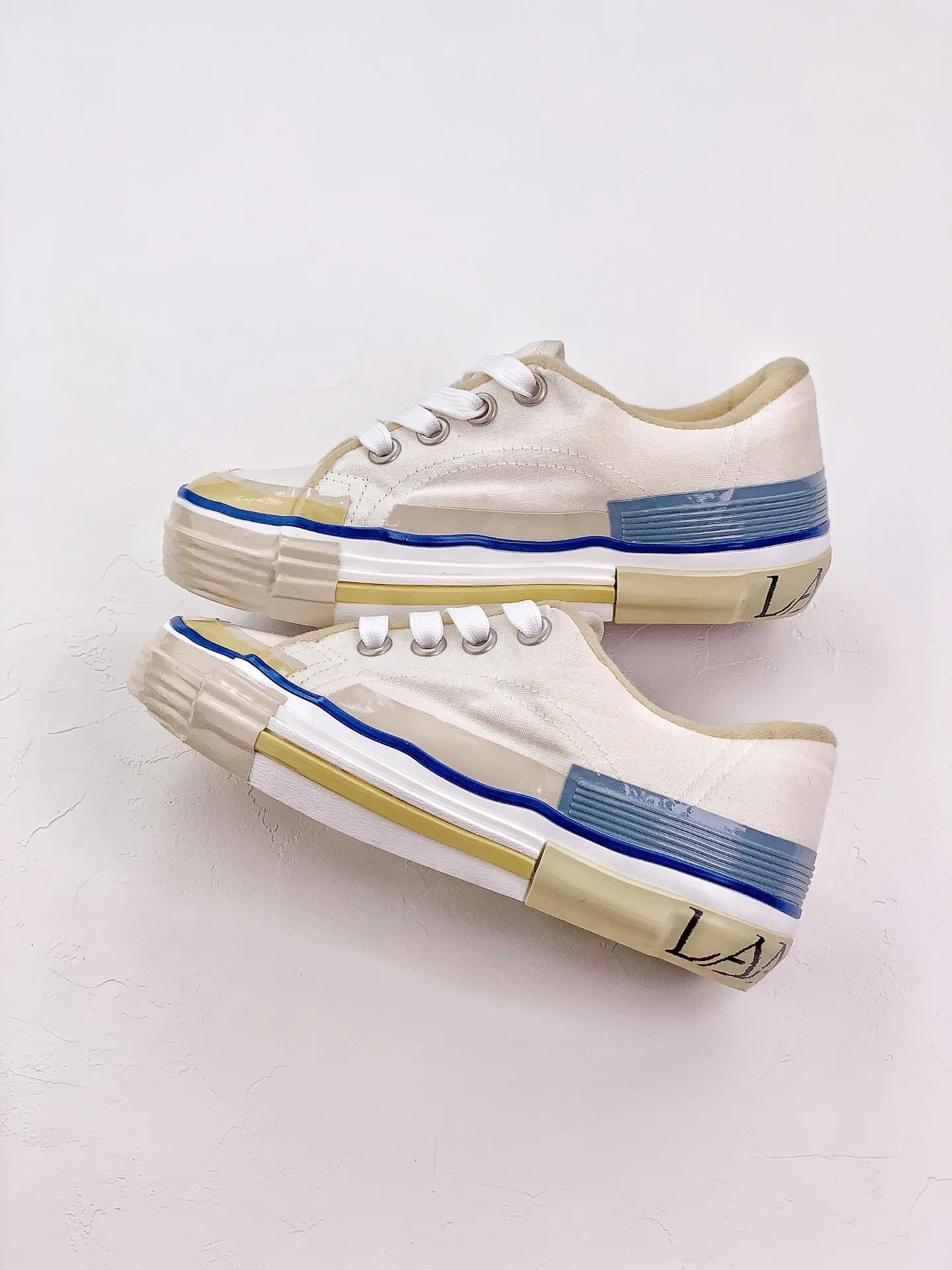 YASSW | Lanvin White Vulcanized Logo Canvas Low Top Sneaker Replica Review