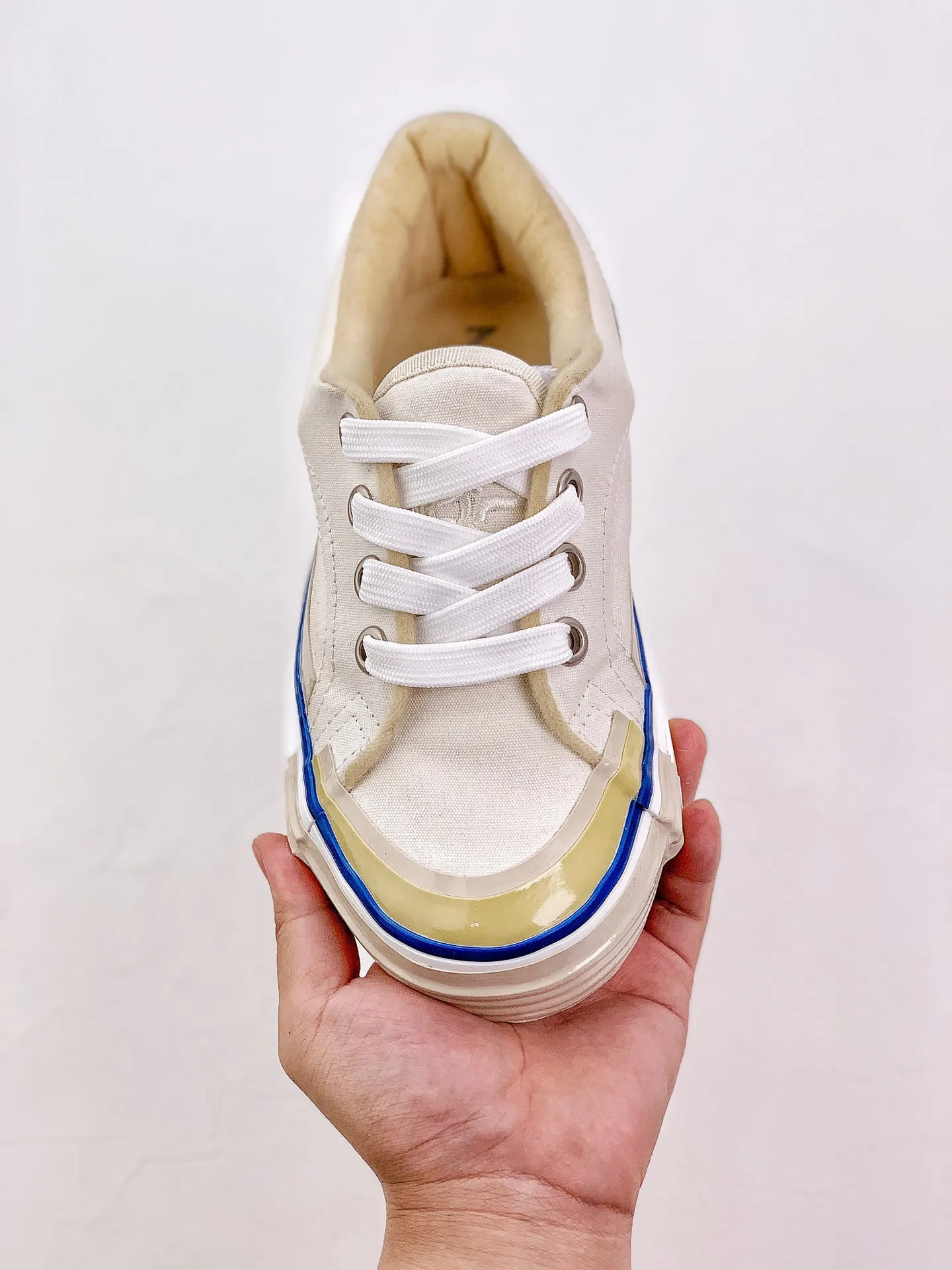 YASSW | Lanvin White Vulcanized Logo Canvas Low Top Sneaker Replica Review