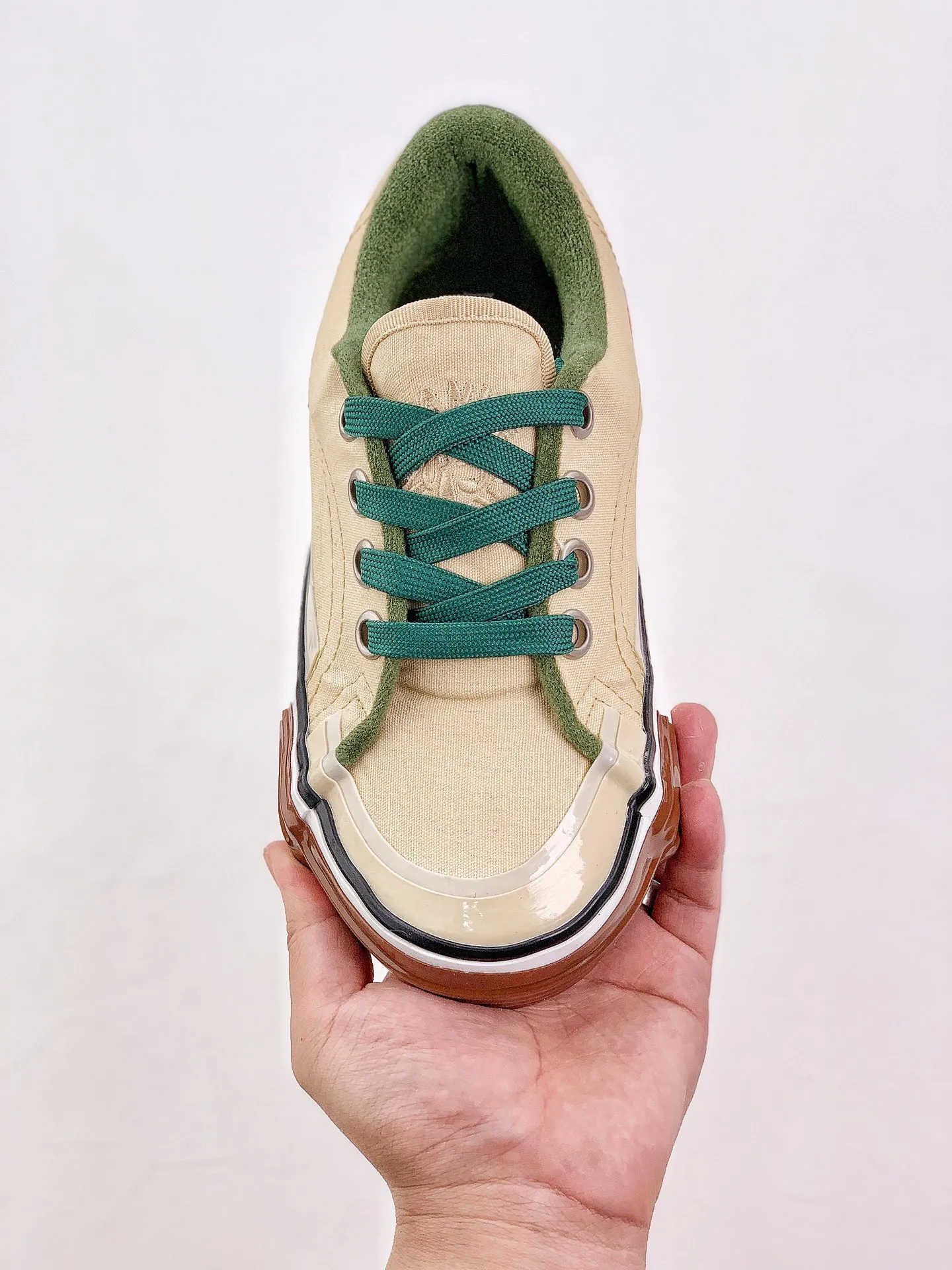 YASSW | Nigel Cabourn x Maison Mihara Yasuhiro Combat Shoe Green Replica