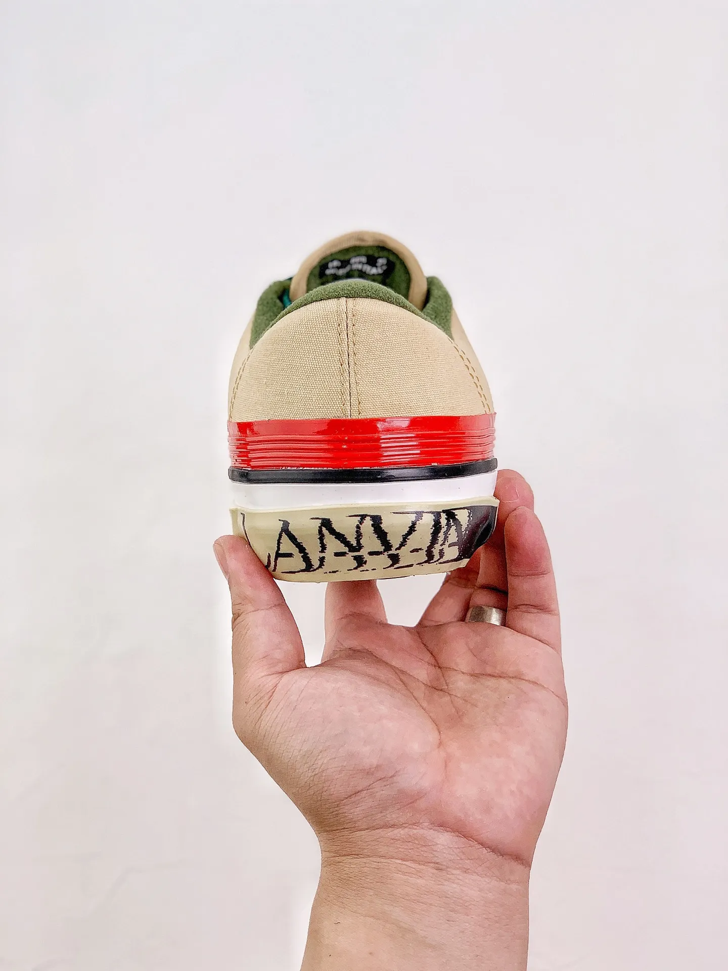 YASSW | Nigel Cabourn x Maison Mihara Yasuhiro Combat Shoe Green Replica