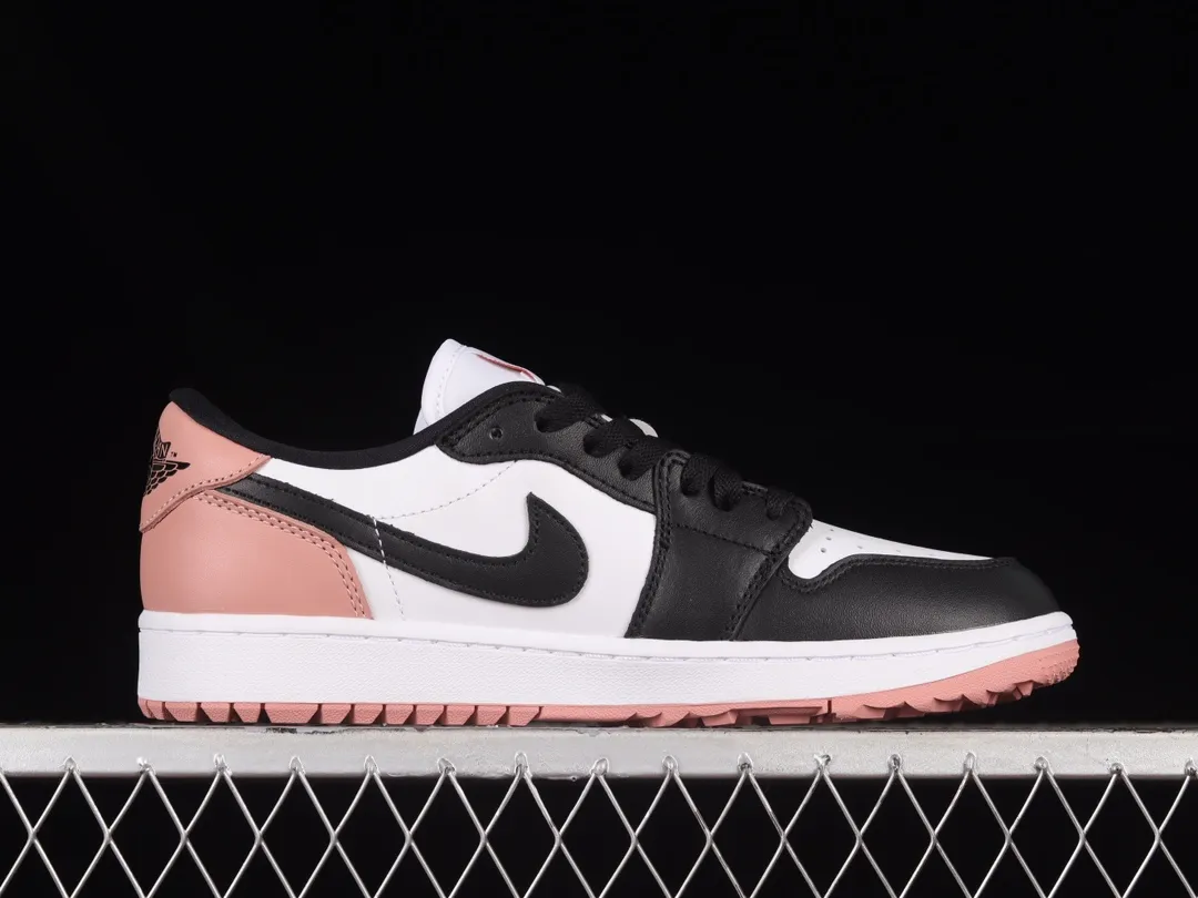 YASSW | Exploring the Allure of Replica Air Jordan 1 Low Golf Sneakers in Rust Pink