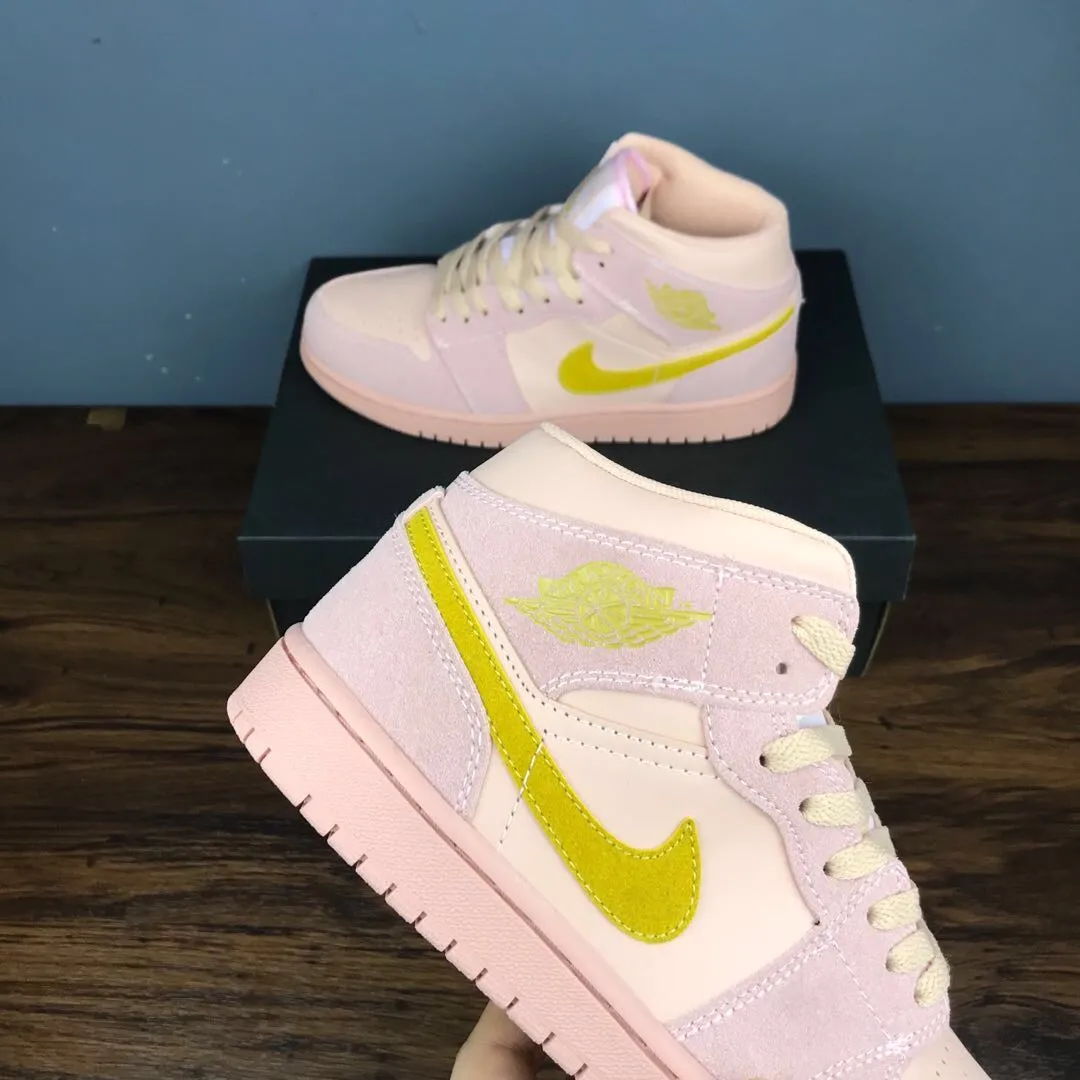 YASSW | Air Jordan 1 Mid SE Arctic Pink: A Stylish Sneaker in Pink & Gold