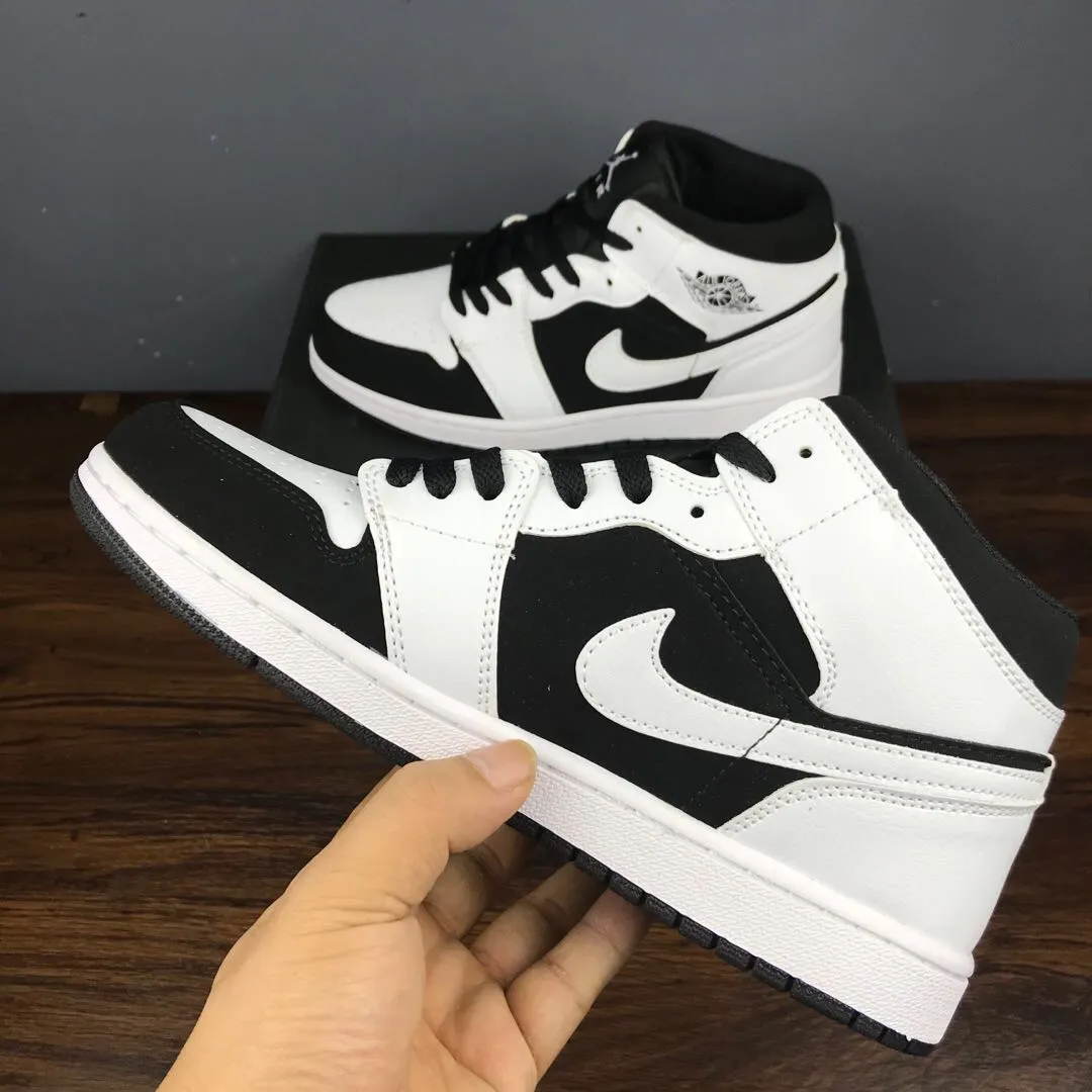 YASSW | Air Jordan 1 Mid 'Tuxedo' White Black - A Sneaker Icon