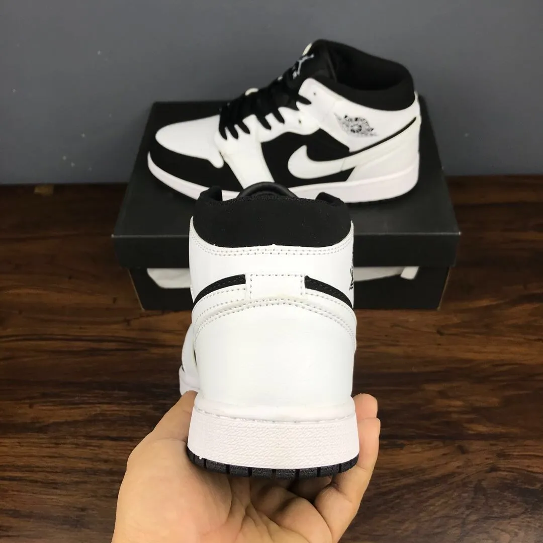 YASSW | Air Jordan 1 Mid 'Tuxedo' White Black - A Sneaker Icon