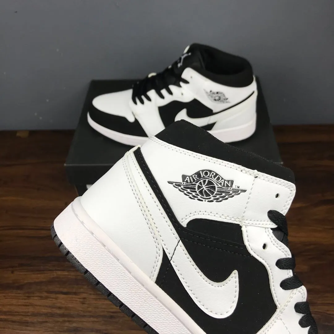 YASSW | Air Jordan 1 Mid 'Tuxedo' White Black - A Sneaker Icon