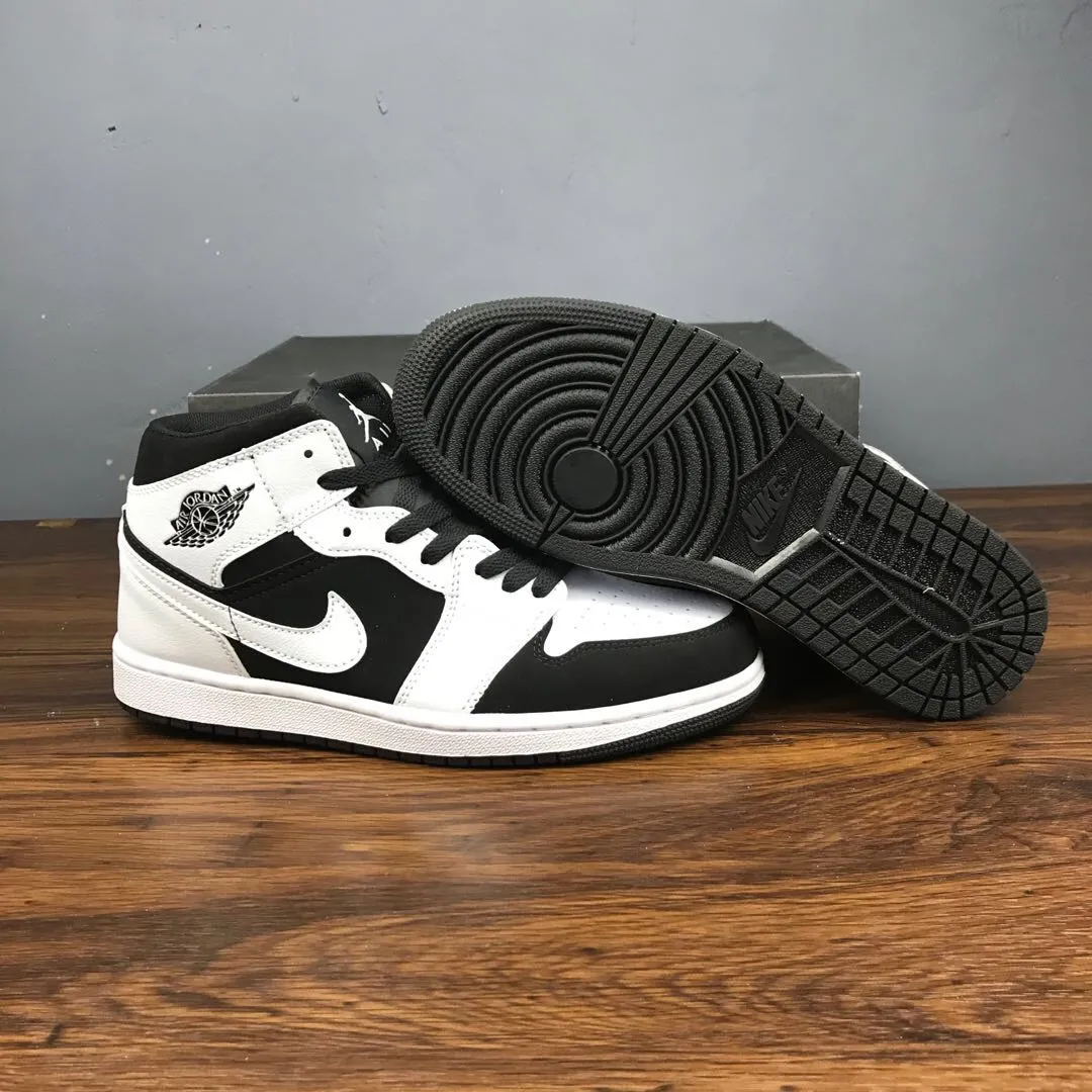 YASSW | Air Jordan 1 Mid 'Tuxedo' White Black - A Sneaker Icon