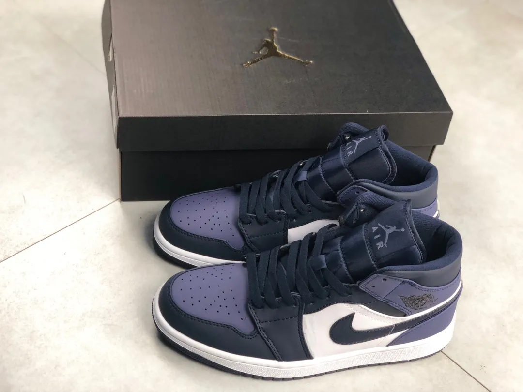 YASSW | Air Jordan 1 Mid Sanded Purple vs. Armory Navy: A Comprehensive Review