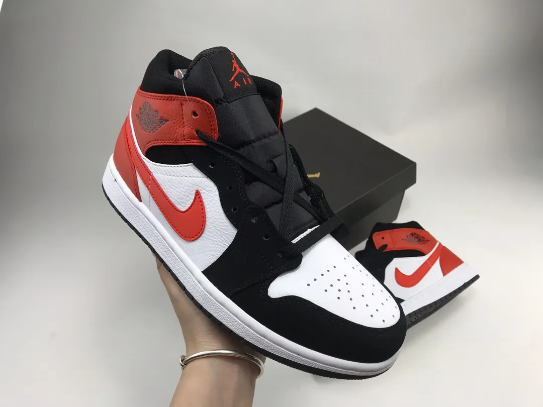 YASSW | Air Jordan 1 Mid GS 'Red Mint' vs Air Jordan 1 SE Mid 'Black Toe': Real vs Fake