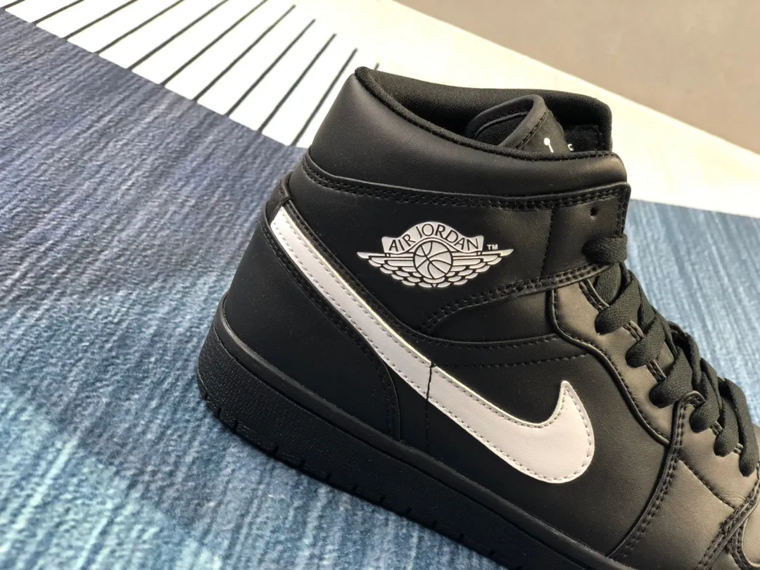 YASSW | Air Jordan 1 Mid Black White (2018): A Timeless Classic for Sneaker Enthusiasts