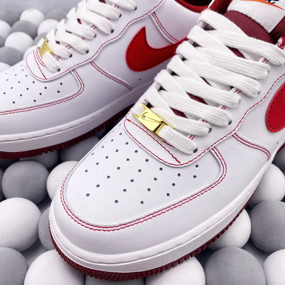 YASSW | Nike Air Force 1 '07 'White University Red' Review and Comparison