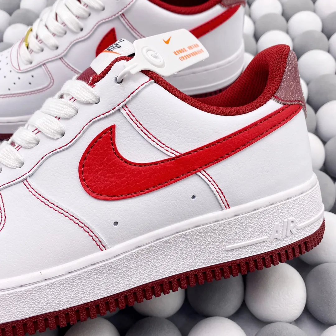 YASSW | Nike Air Force 1 '07 'White University Red' Review and Comparison