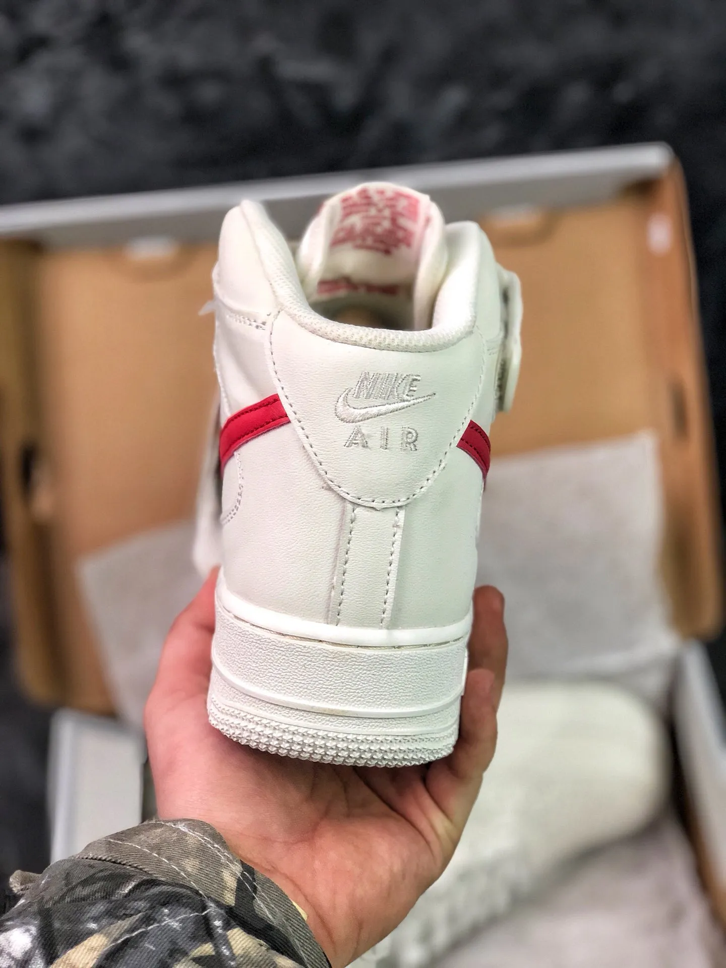 YASSW | Nike Air Force 1 Mid '07 Sail/University Red: An In-Depth Look