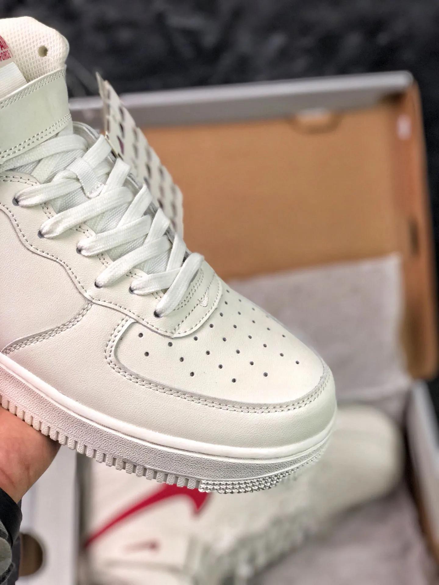 YASSW | Nike Air Force 1 Mid '07 Sail/University Red: An In-Depth Look