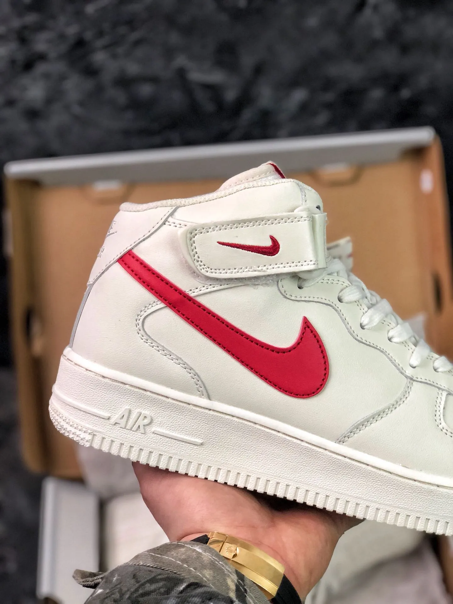 YASSW | Nike Air Force 1 Mid '07 Sail/University Red: An In-Depth Look