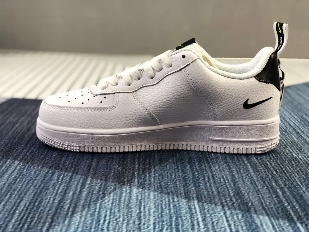 YASSW | Nike Air Force 1 '07 LV8 Utility 'Overbranding' White Black: A Style Icon