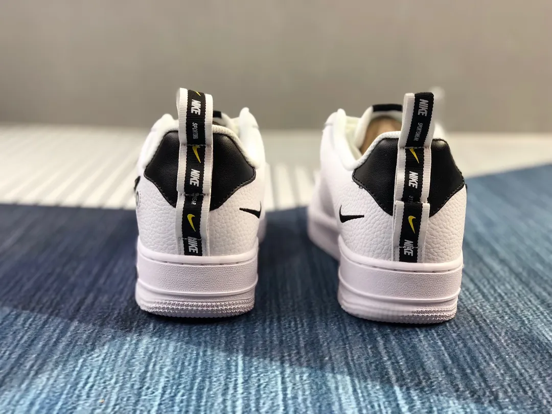 YASSW | Nike Air Force 1 '07 LV8 Utility 'Overbranding' White Black: A Style Icon