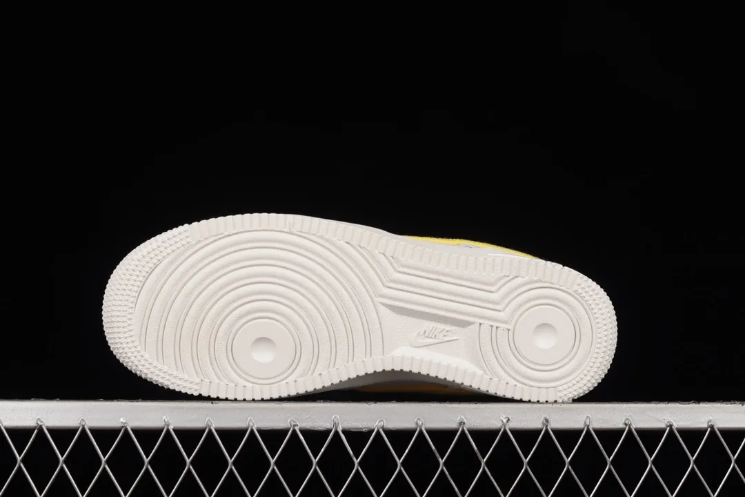 YASSW | Unveiling the Nike Women's Air Force 1 '07 LX Sneakers in White/Yellow Strike