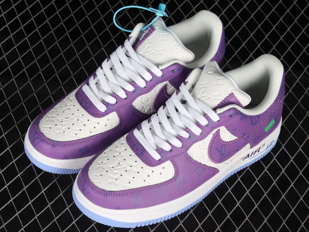 YASSW | Nike Air Force 1 Low Louis Vuitton Purple White – Exclusive Review