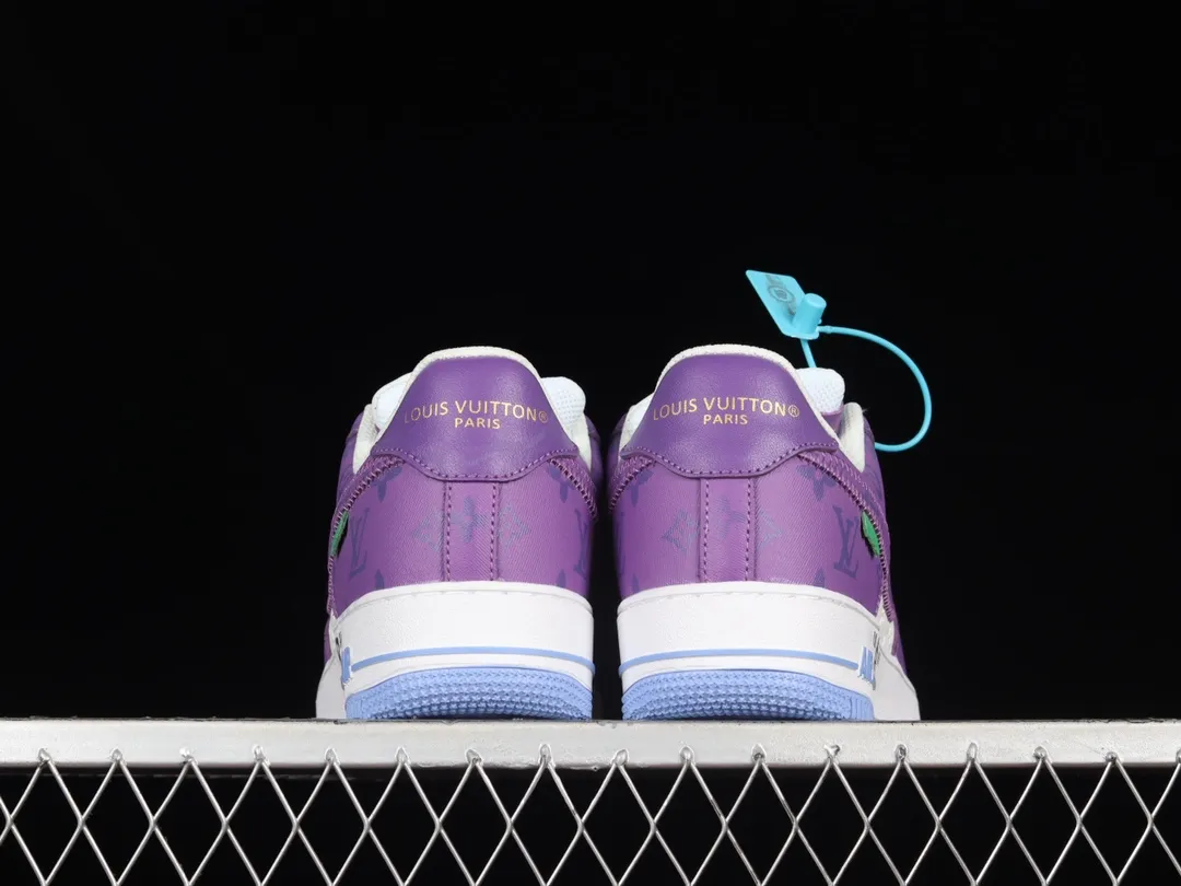 YASSW | Nike Air Force 1 Low Louis Vuitton Purple White – Exclusive Review