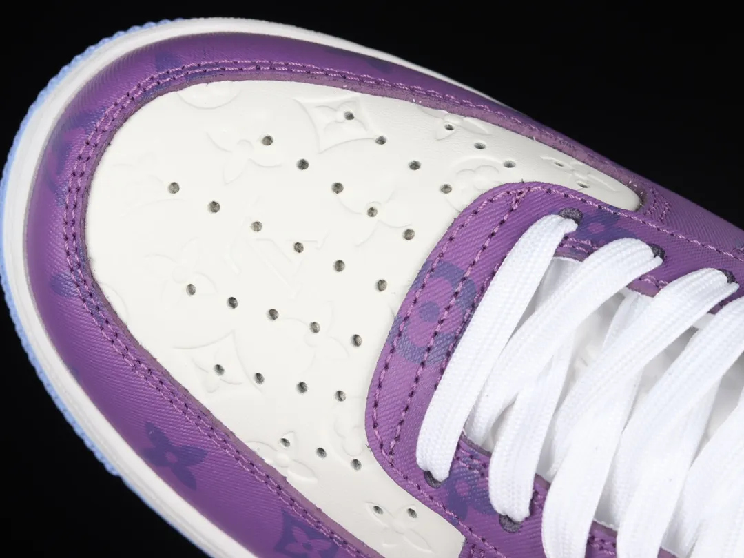 YASSW | Nike Air Force 1 Low Louis Vuitton Purple White – Exclusive Review