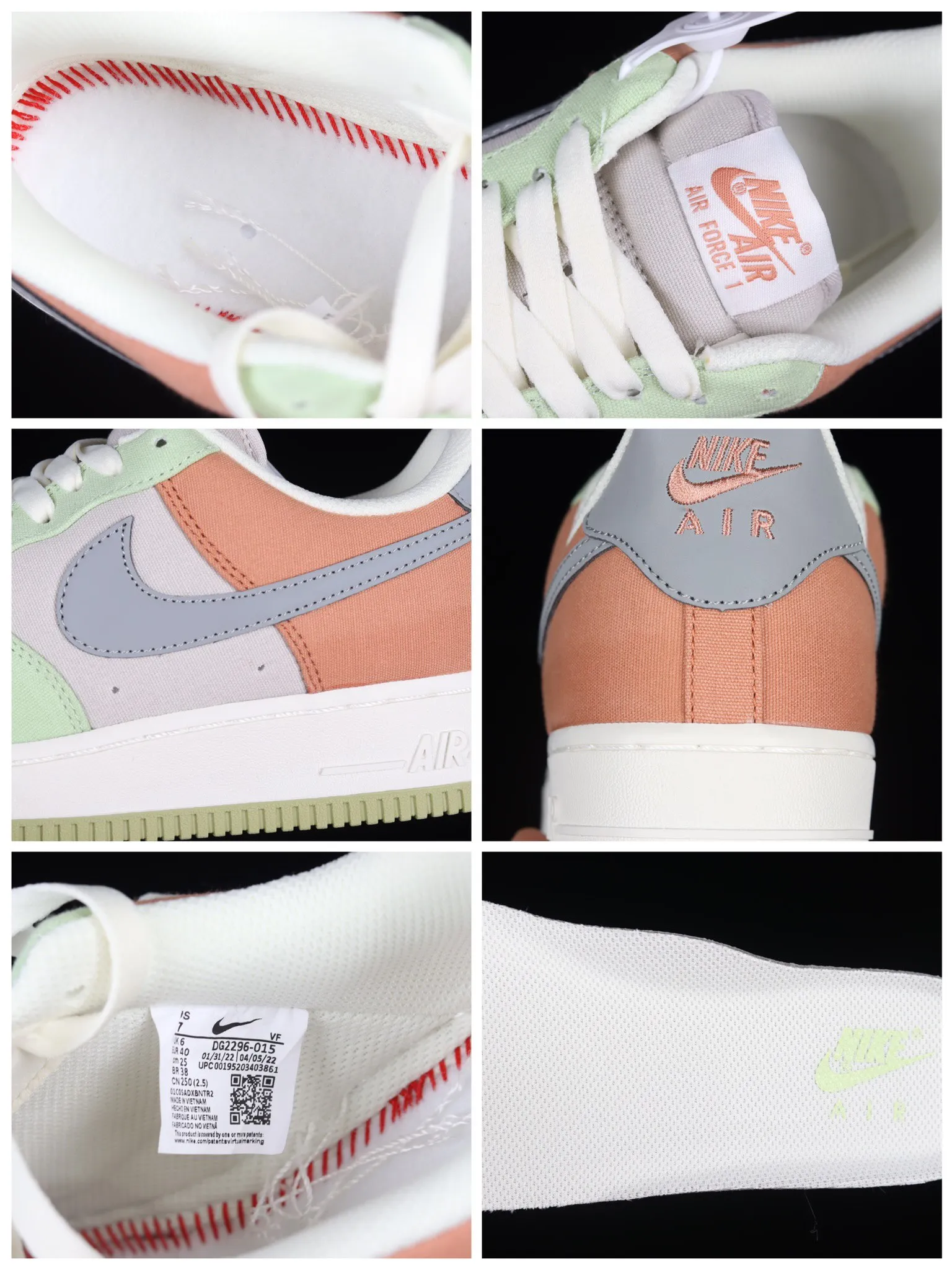 YASSW | Nike Air Force 1 LV8 Lifestyle Shoes: White/Pink, Coconut Milk/Mint Foam Review