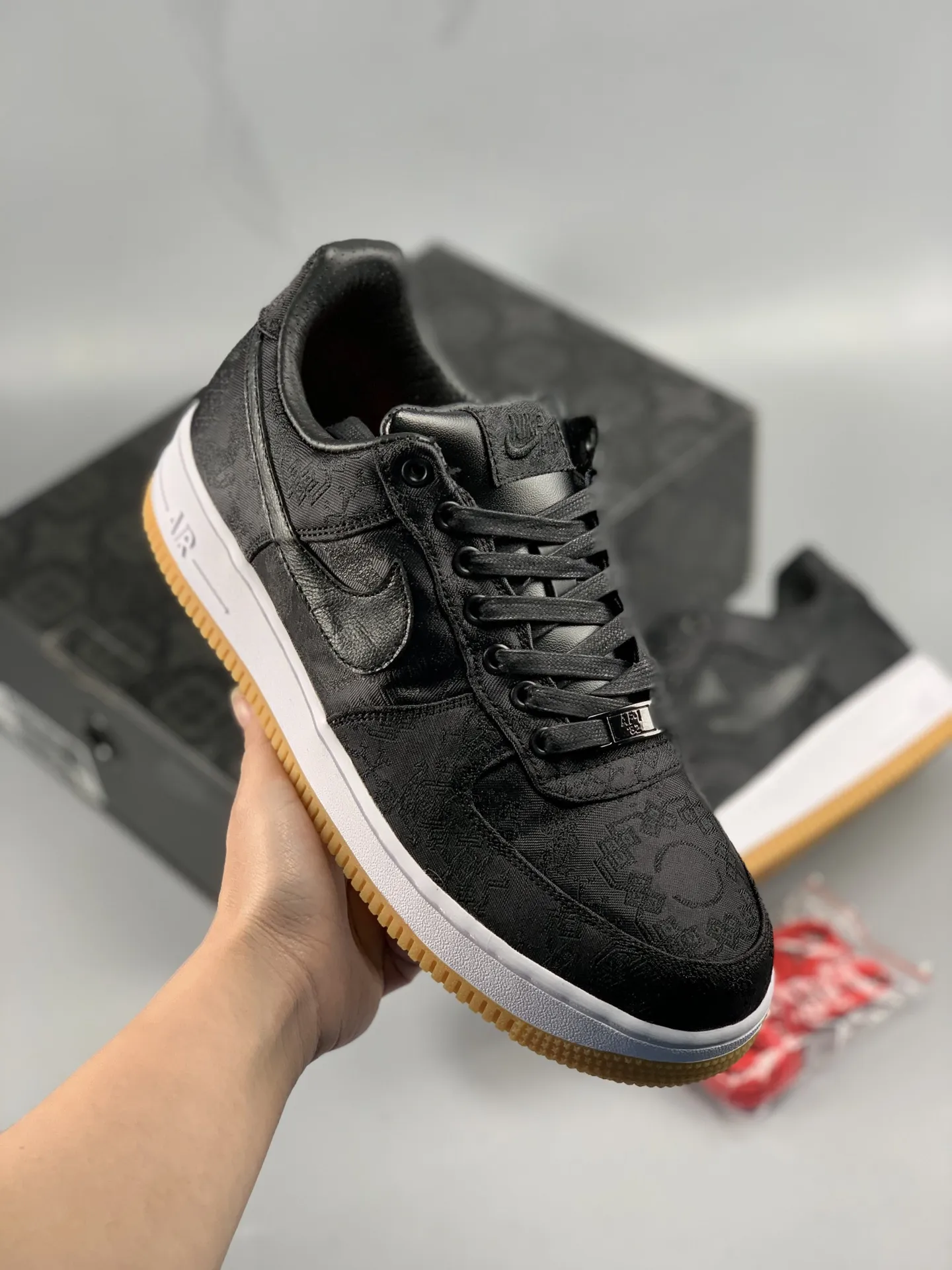 YASSW | Nike Air Force 1 Low Fragment x CLOT Black Silk Review