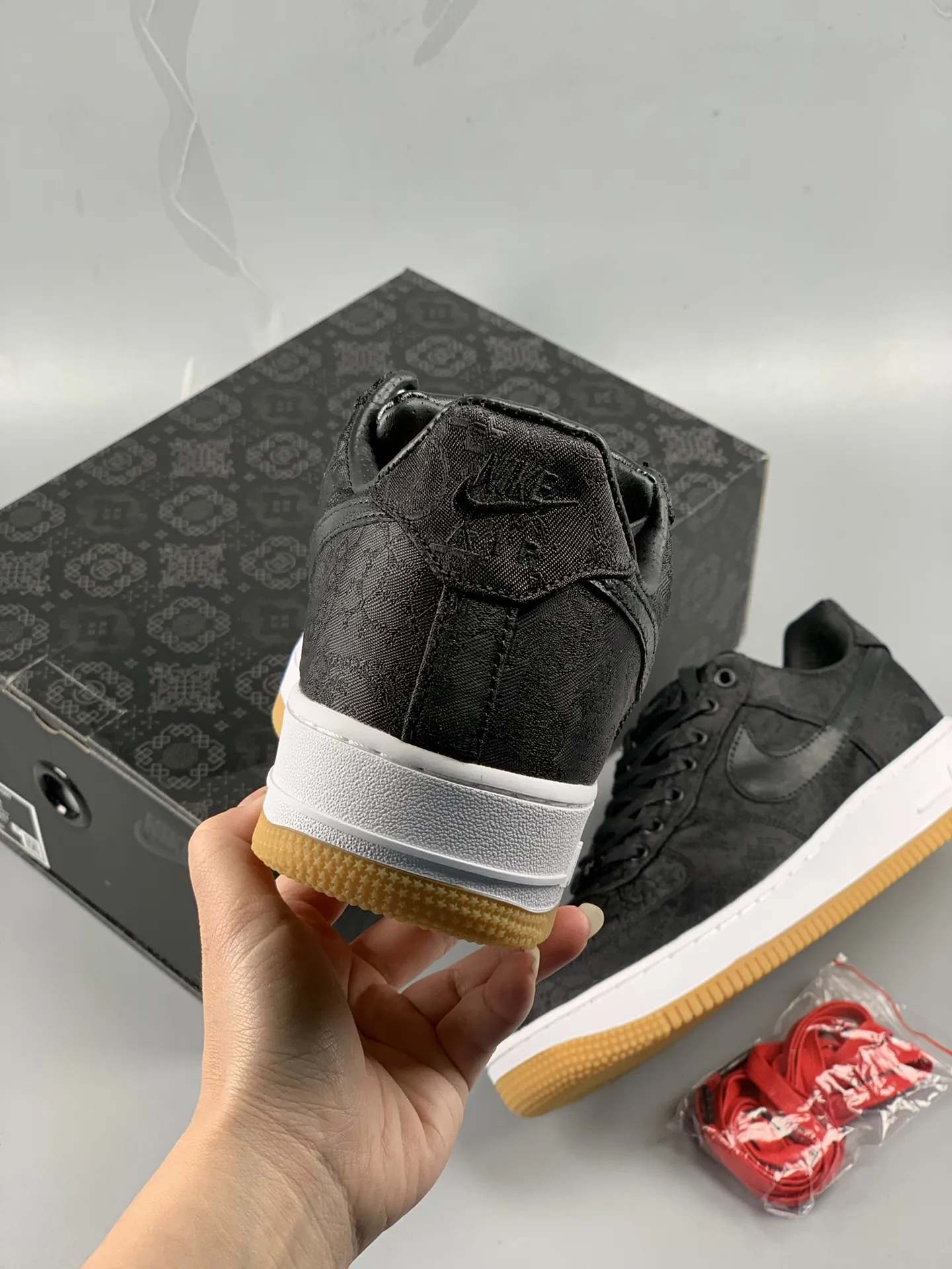 YASSW | Nike Air Force 1 Low Fragment x CLOT Black Silk Review