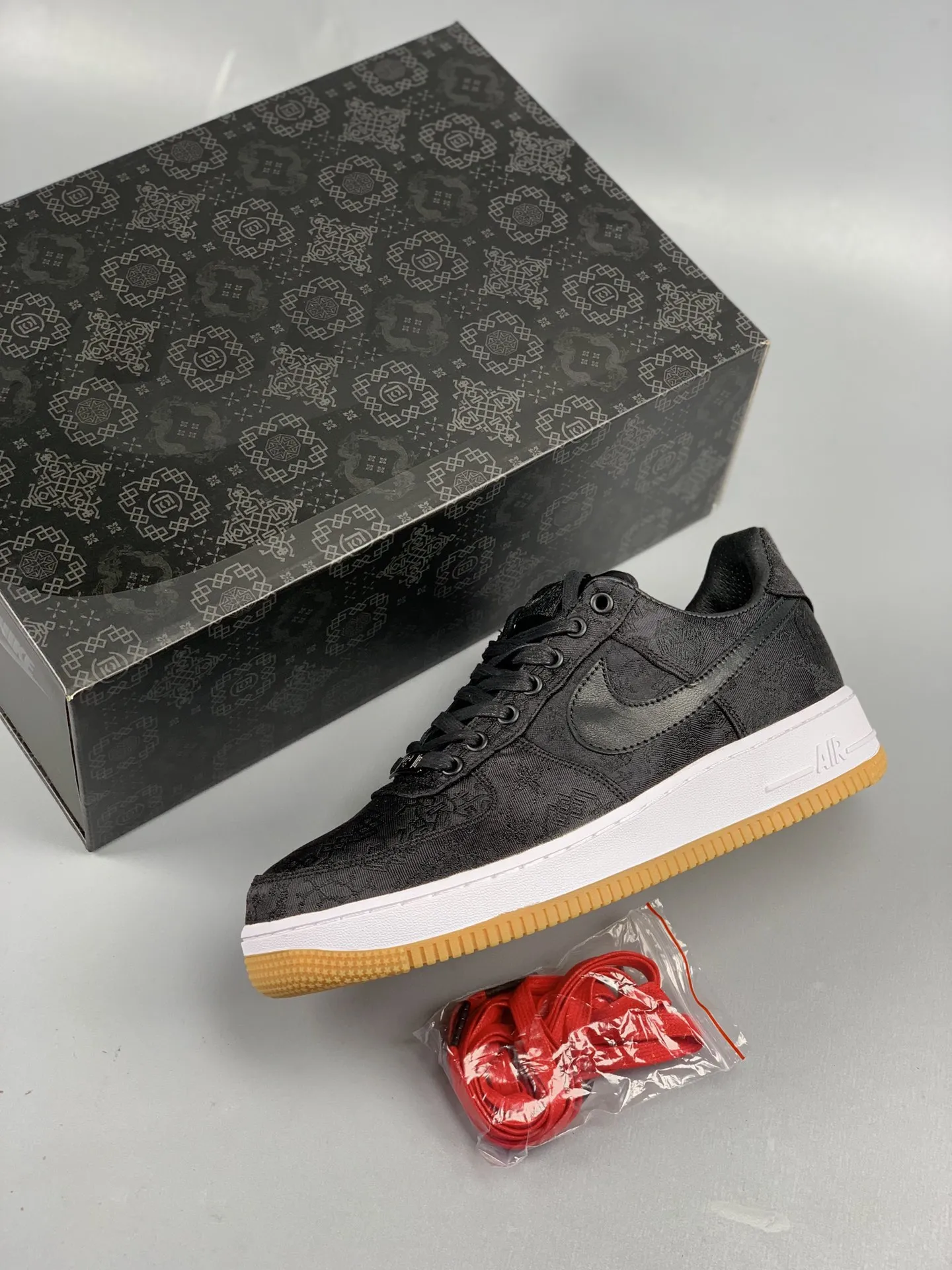 YASSW | Nike Air Force 1 Low Fragment x CLOT Black Silk Review