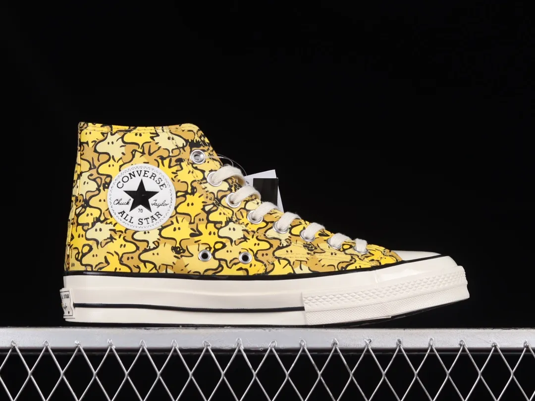 YASSW | Converse x Peanuts Chuck 70 Hi Woodstock Camo - Yellow White Review