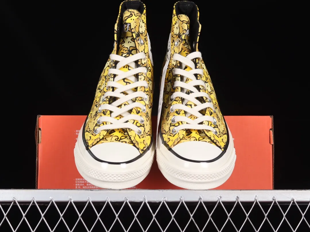 YASSW | Converse x Peanuts Chuck 70 Hi Woodstock Camo - Yellow White Review