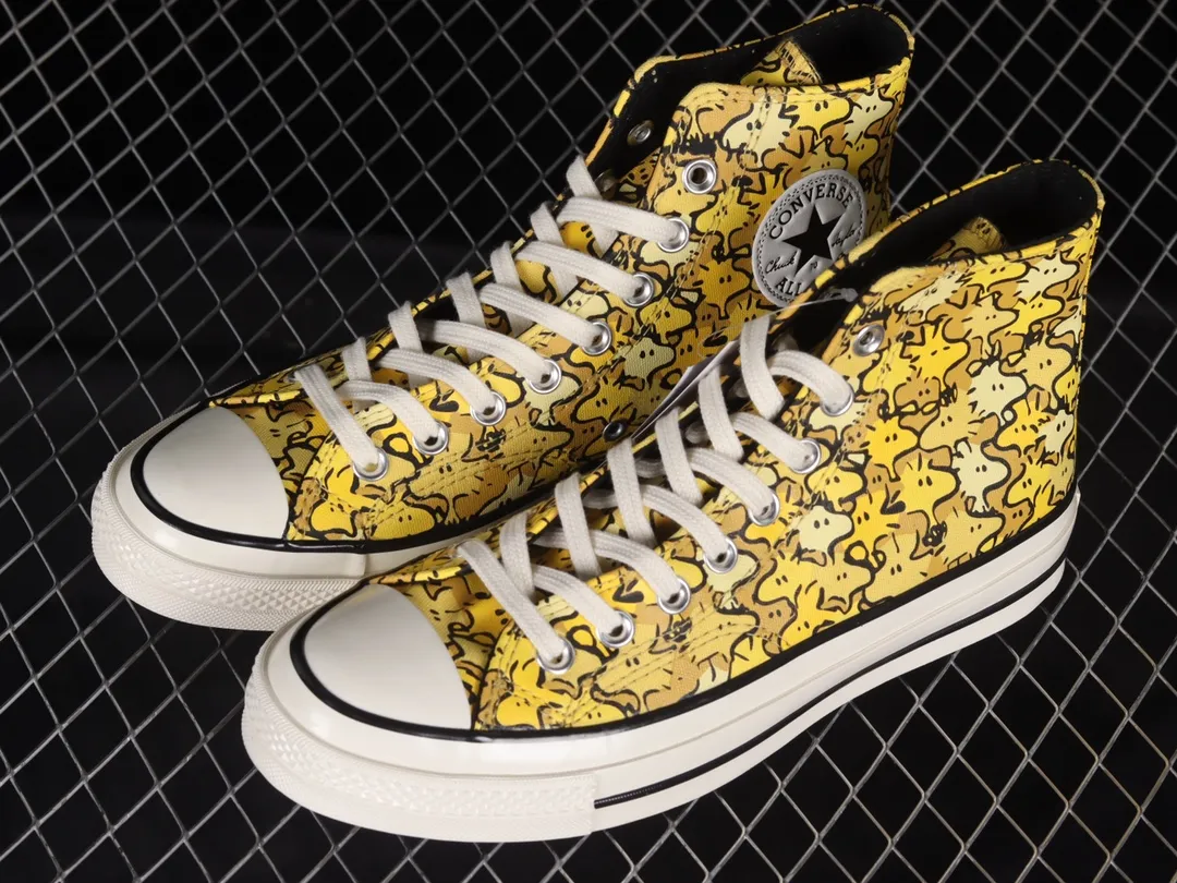 YASSW | Converse x Peanuts Chuck 70 Hi Woodstock Camo - Yellow White Review