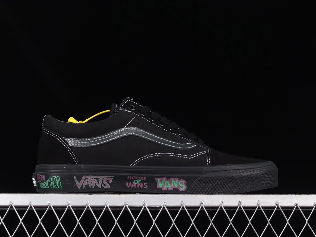 YASSW | Vans Old Skool 'Black Green' VN0A5JMI1OJ - Style, Comfort, and Versatility