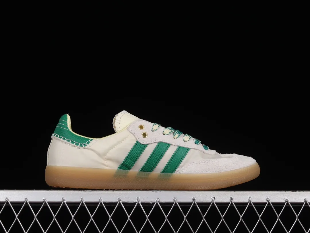 YASSW | Adidas Samba Wales Bonner Cream Green Gum GY4344 Review: A Stylish Fusion