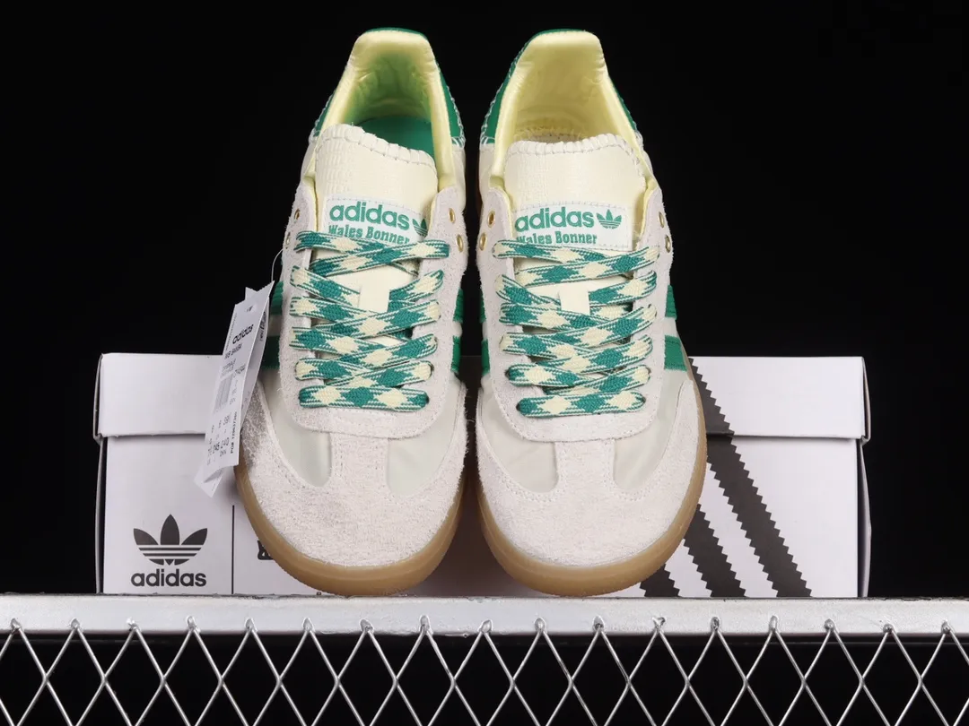 YASSW | Adidas Samba Wales Bonner Cream Green Gum GY4344 Review: A Stylish Fusion