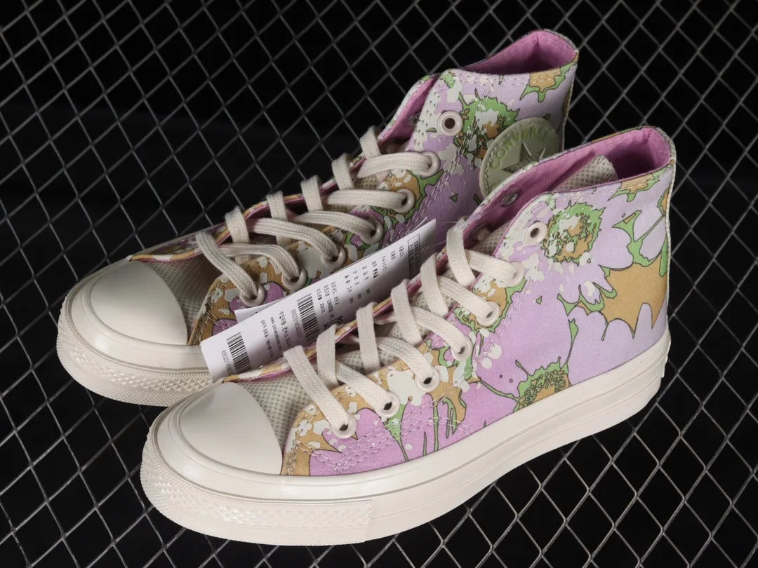 YASSW | Converse Wmns Chuck 70 High 'Crafted Florals' in Pink - Authentic Review