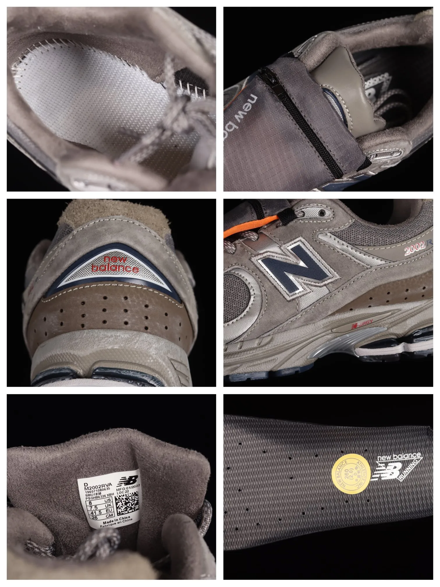 YASSW | New Balance 2002R Pouch Castle Grey (Replica) - Sleek Style with a Twist