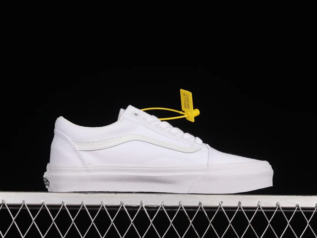 YASSW | Vans Old Skool Custom Made Shoes: White Collection Review