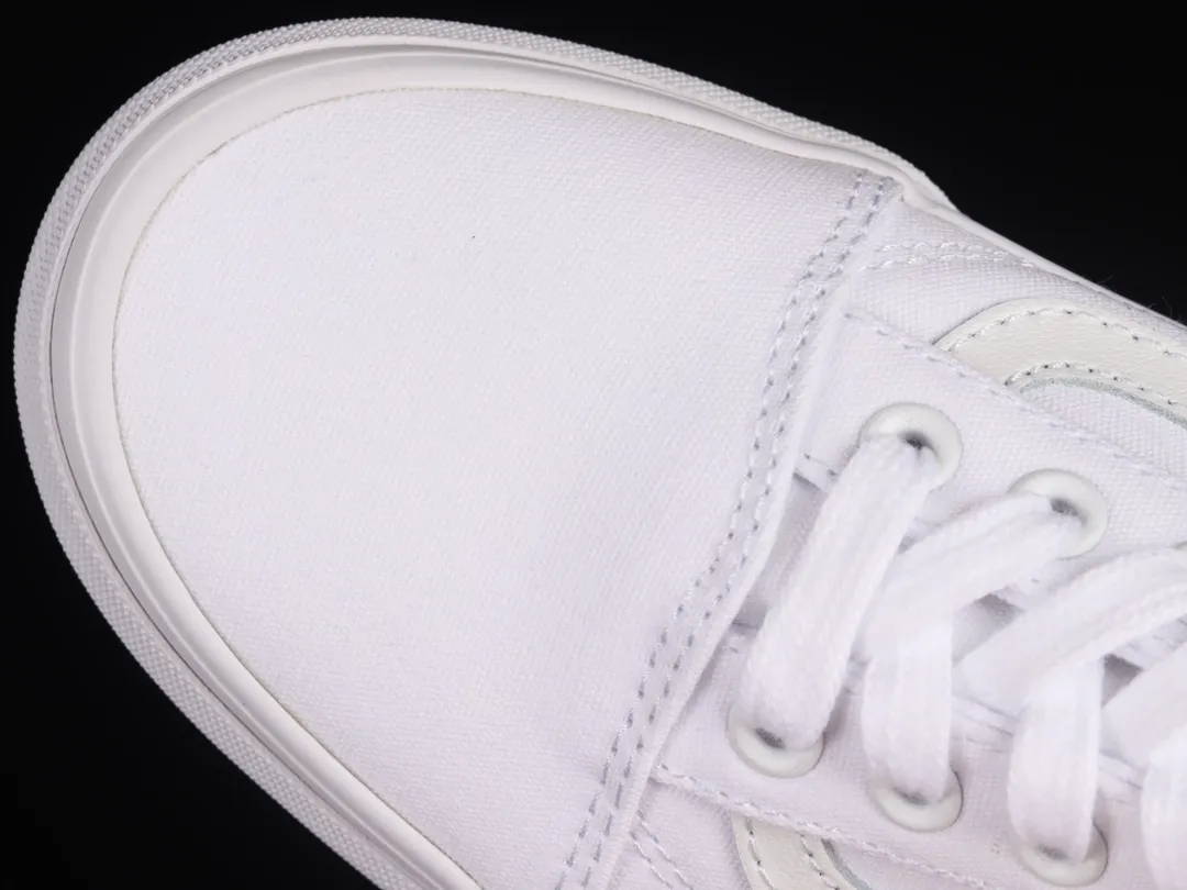 YASSW | Vans Old Skool Custom Made Shoes: White Collection Review