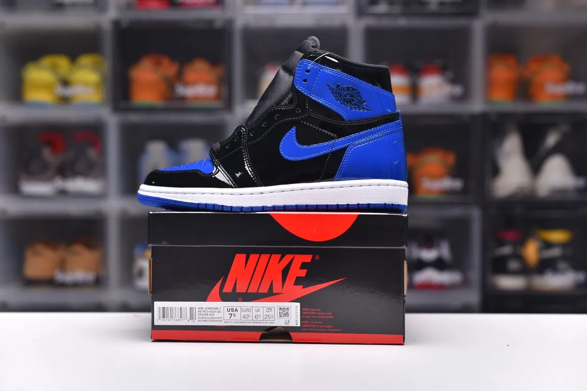 YASSW | Air Jordan 1 Retro High Royal Blue/Black-White Replica Review