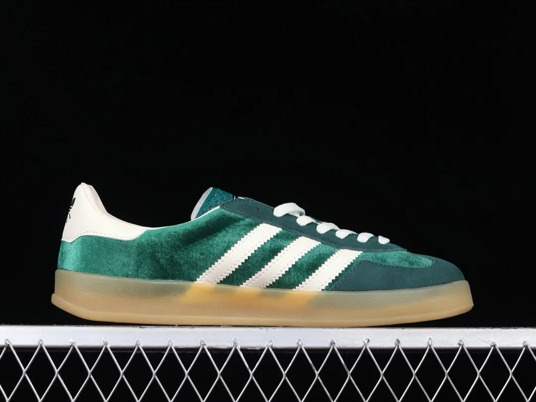 YASSW | Gucci x Adidas Gazelle 'Green Suede': A Fashion Evolution